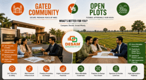 Gated Community Plots vs Open Plots: What’s Better for You?